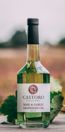 Basil and Garlic Grapeseed Oil